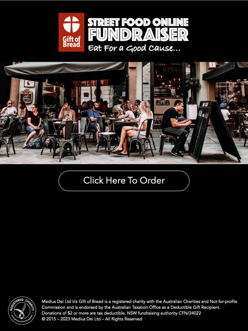 A group of people sitting at tables outside a restaurant

Description automatically generated